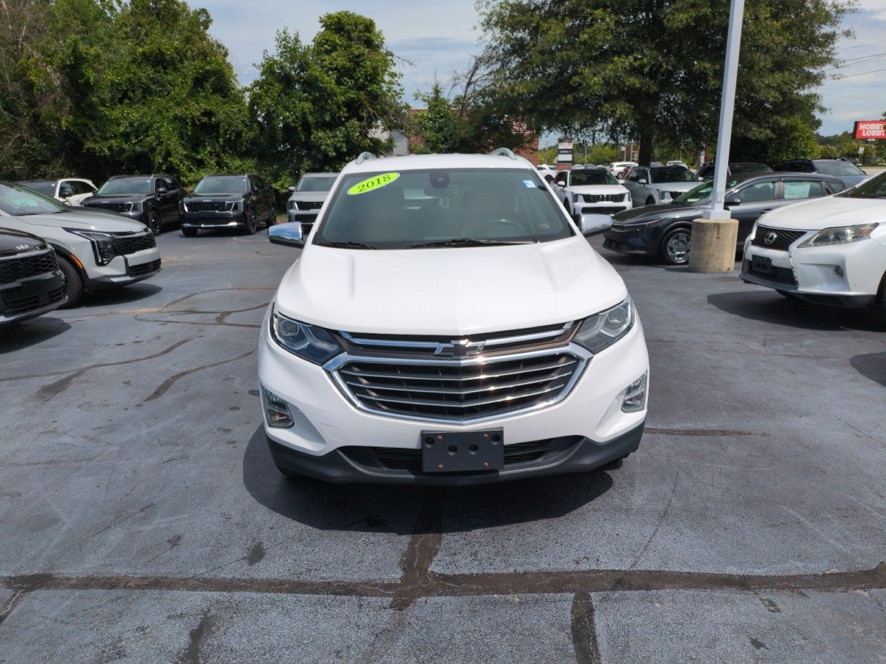 Used 2018 Chevrolet Equinox Premier with VIN 3GNAXMEV2JS534985 for sale in High Point, NC