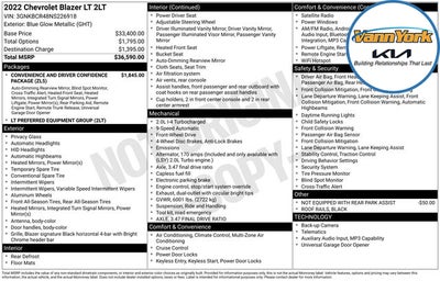 2022 Chevrolet Blazer LT