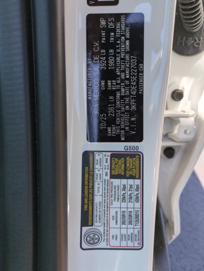 2025 Kia K4 LXS
