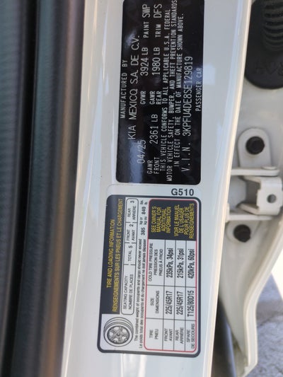 2025 Kia K4 EX