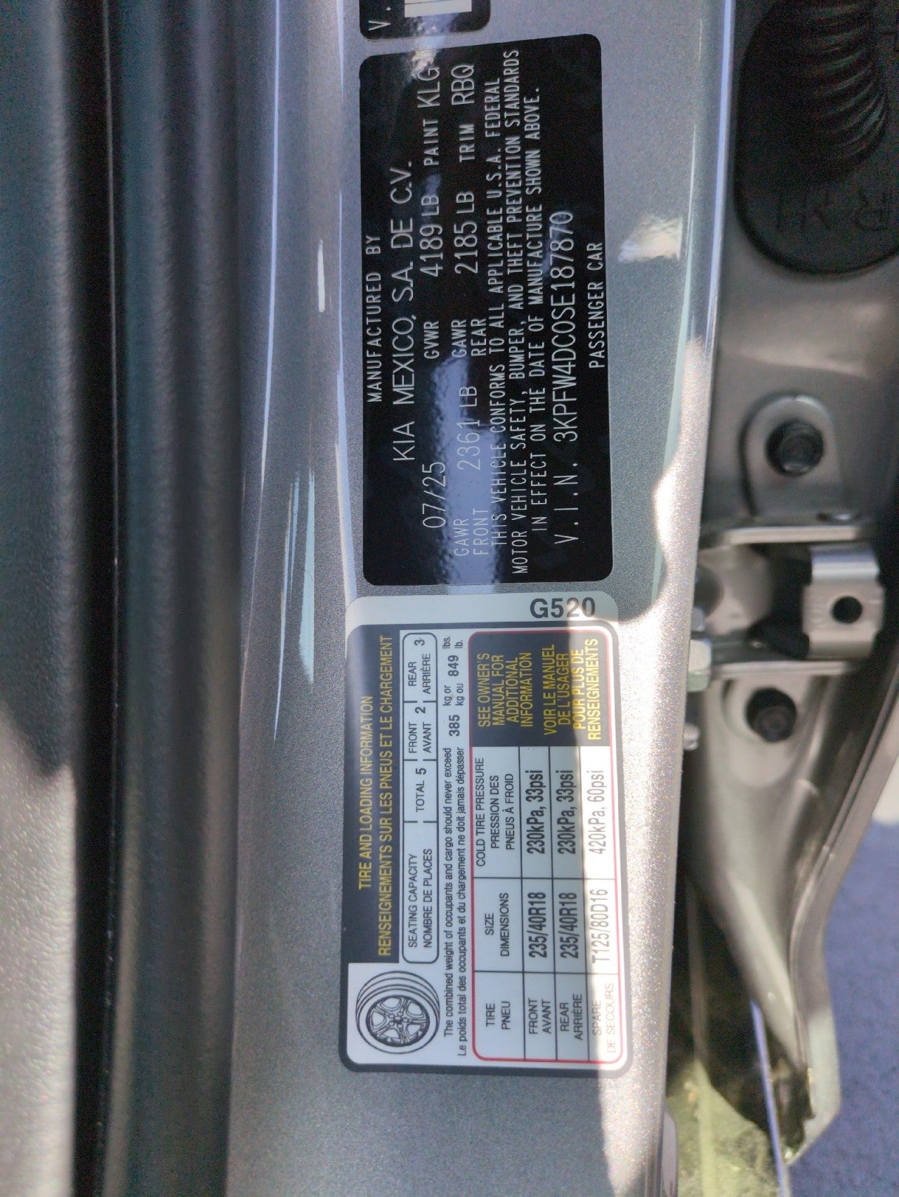 2025 Kia K4 GT-Line Turbo