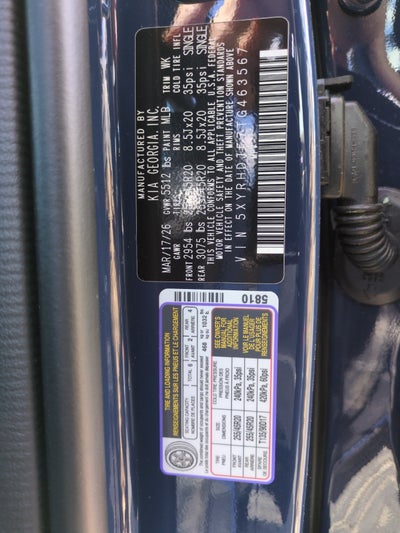 2026 Kia Sorento X-Line EX