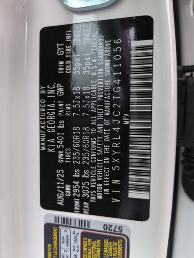2026 Kia Sorento S
