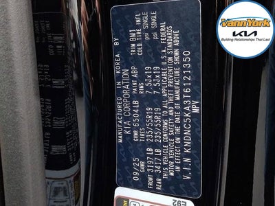 2026 Kia Carnival Hybrid EX