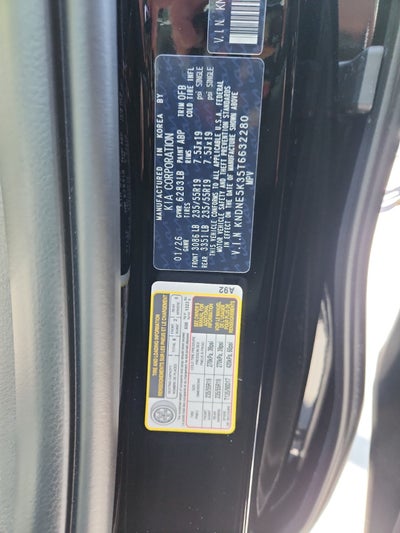 2026 Kia Carnival SX