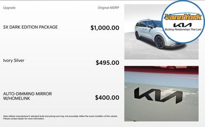 2026 Kia Carnival SX