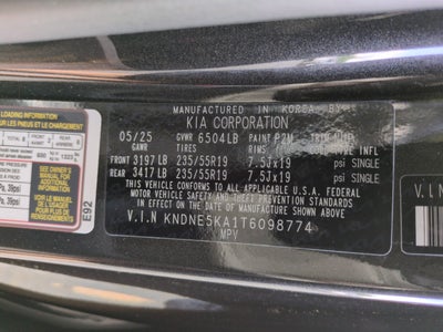 2026 Kia Carnival Hybrid SX