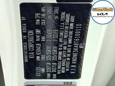 2026 Kia Carnival Hybrid SX