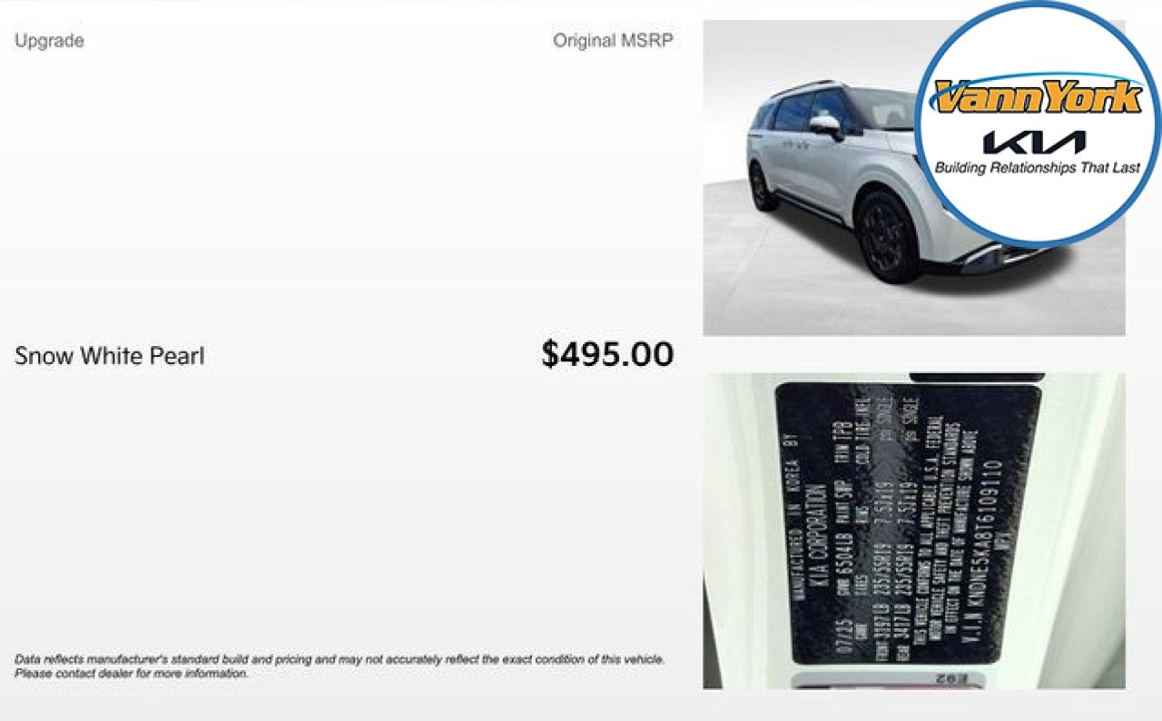 2026 Kia Carnival Hybrid SX