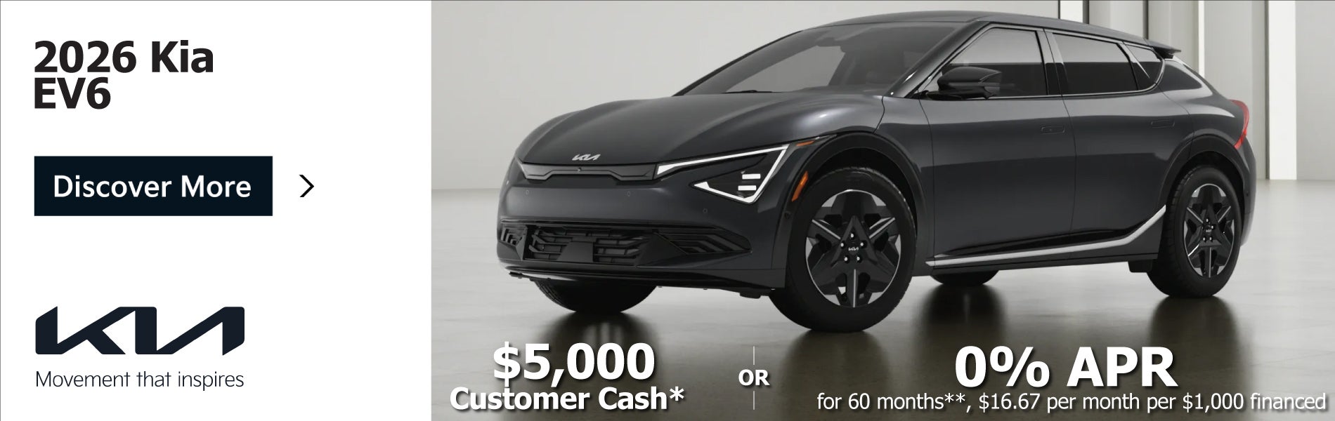 New 2026 Kia EV6